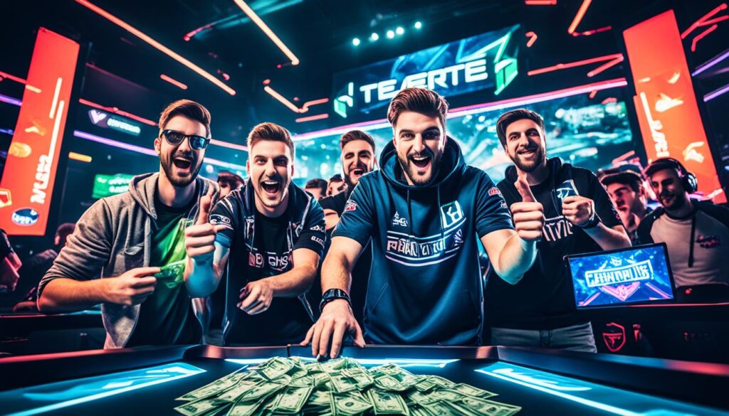 Wagering esports