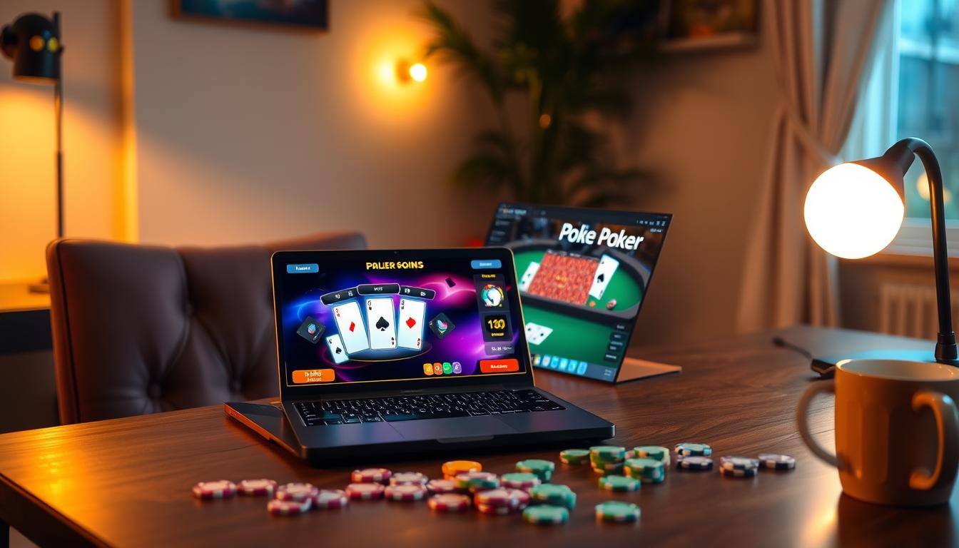 Cara bermain poker online