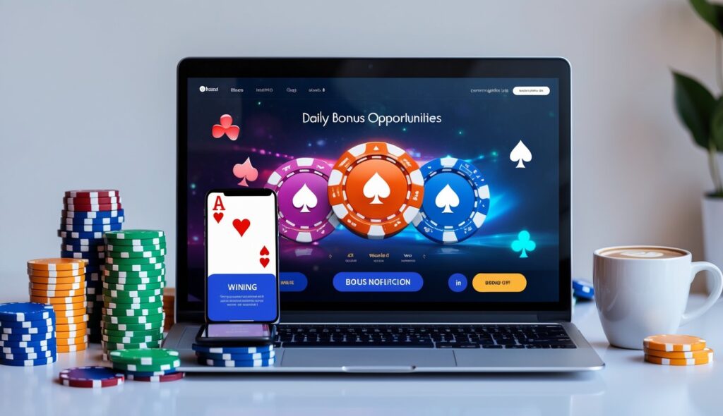 Poker Online Bonus Harian: Peluang Menang Lebih Besar Setiap Hari