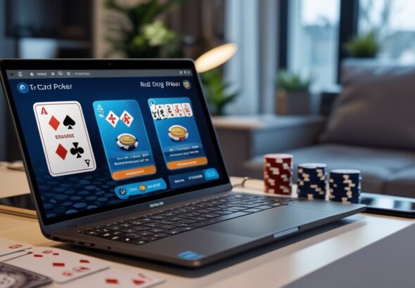 Cara Daftar dan Bermain Tri Card Poker serta Red Dog Poker Online dengan Mudah