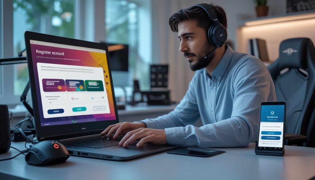 Cara Daftar Akun di Situs Taruhan Esports Online Terpercaya